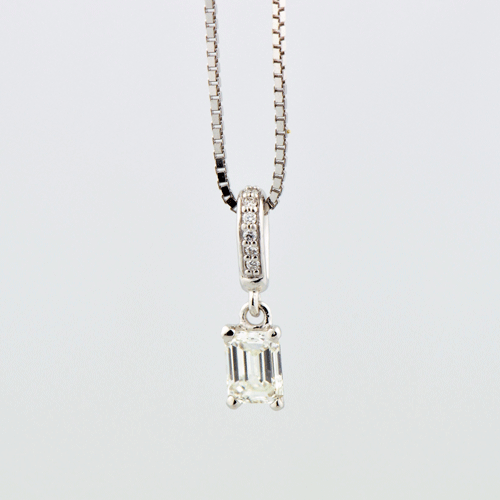 1.71ct Diamond Solitaire Necklace